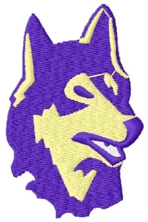 Wolf Head Embroidery Design While Supplies Last