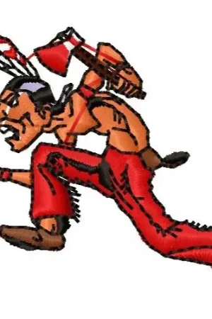 Affordable American Indian Embroidery Design