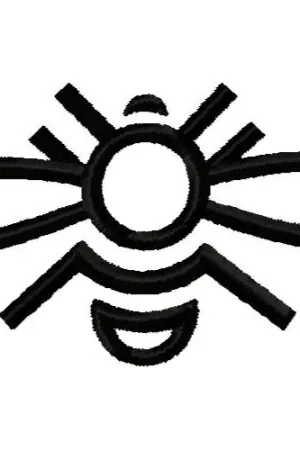 Bee Outline Embroidery Design Buy Direct