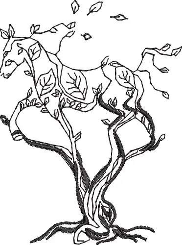 Authentic Wildwood Farms Logo Embroidery Design