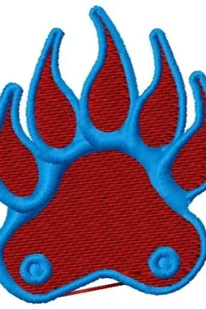 Bear Claw Embroidery Design Grab Now