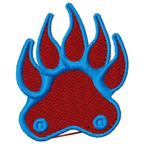 Bear Claw Embroidery Design Grab Now