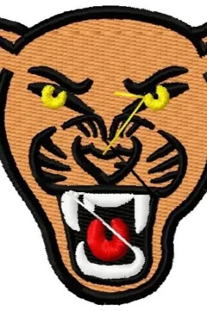 Buy Direct Cougar Mascot Embroidery Design