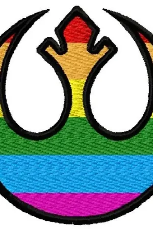 Discount Rainbow Symbol Embroidery Design