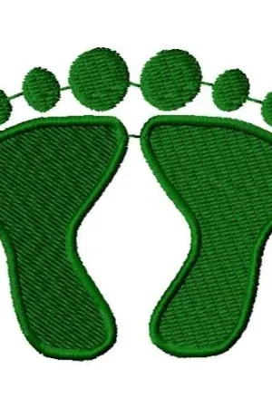 Best Choice Footprints Embroidery Design
