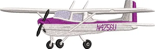 Cesna Airplane Embroidery Design Trending