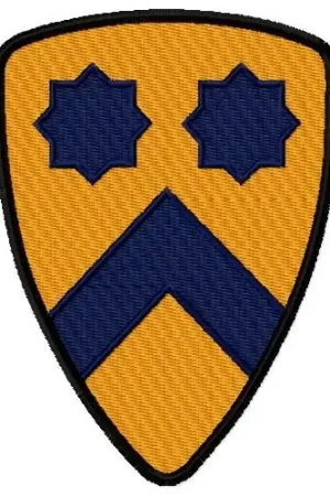 2nd Cavalry Division Embroidery Design Special Discount