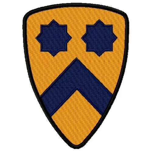 2nd Cavalry Division Embroidery Design Special Discount