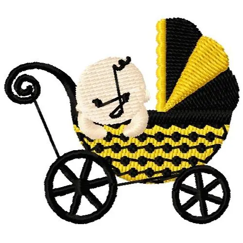 Direct From Factory Baby Stroller Embroidery Design