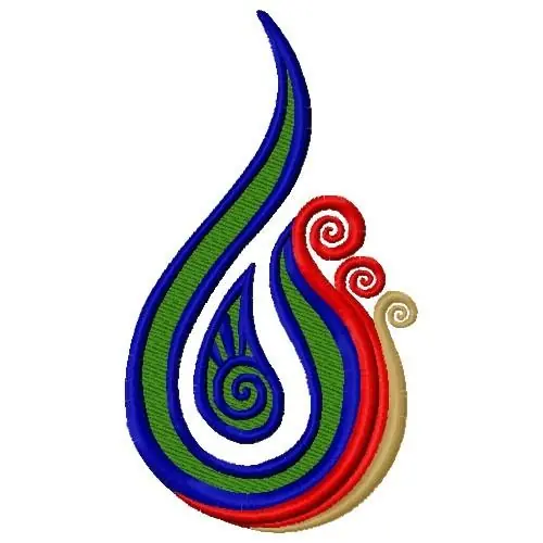 Decorative Swirls Embroidery Design Seasonal Sale