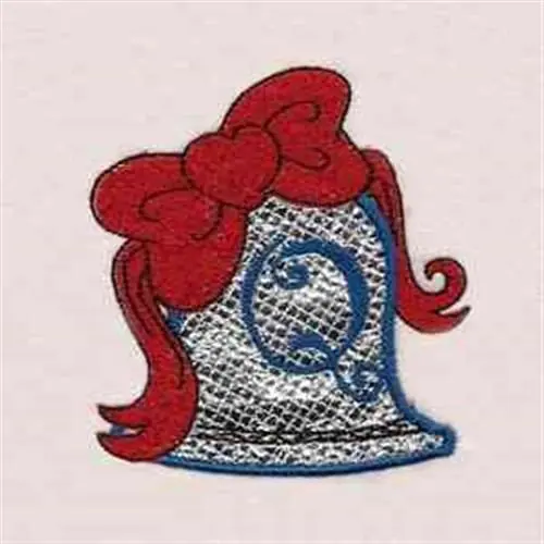 Christmas Bell Q Embroidery Design Trending