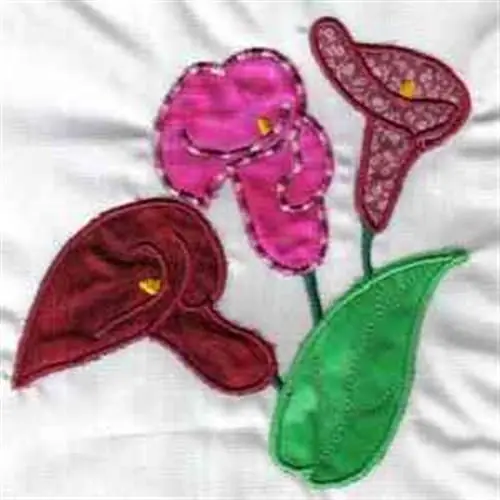 Brand New Calla Lily Embroidery Design