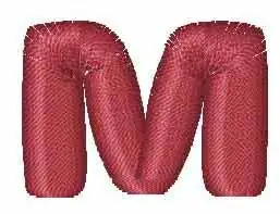 Alphabet M Embroidery Design Best Seller