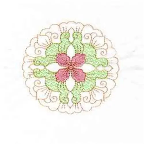 Buy Online Circle Quilt Block Embroidery Design