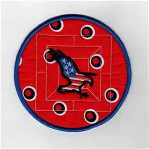 Worldwide Shipping Patriotic Eagle Embroidery Design