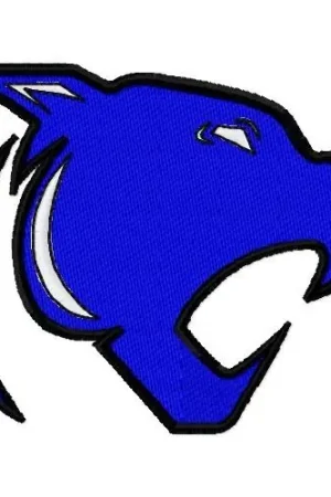 Cougar Mascot Embroidery Design Holiday Sale