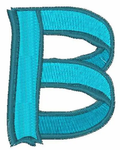 Shop Now Ribbon B Embroidery Design