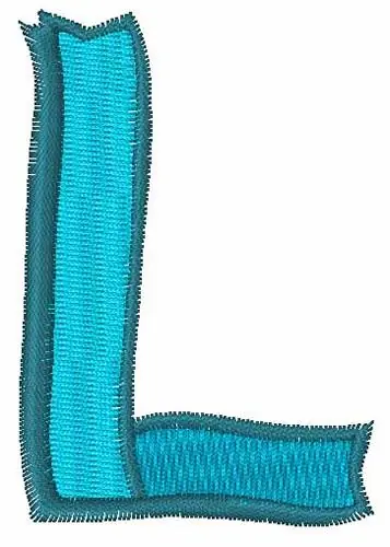 Sale Ribbon L Embroidery Design