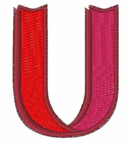Ribbon U Embroidery Design Best Price