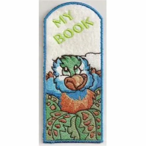 Buy Today Parrot Bookmark Embroidery Design