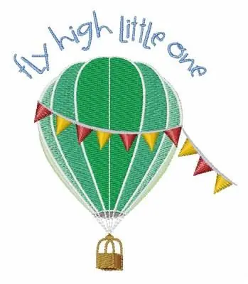 Don’t Miss Out Fly High Embroidery Design
