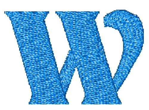 Direct From Factory Titania Font w Embroidery Design