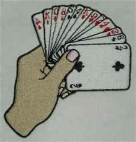 Top Rated Hand With Cards Embroidery Design