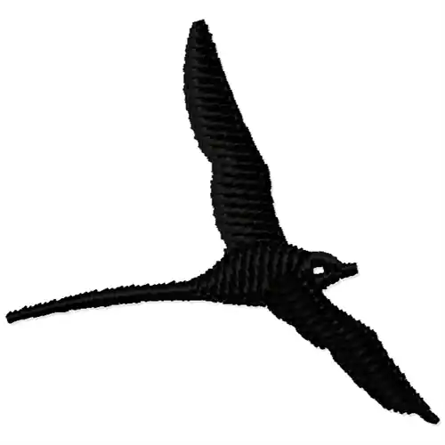 Sale Tropicbird Silhouette Embroidery Design