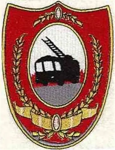 Firetruck Badge Embroidery Design Top Pick