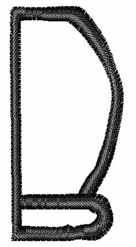 Skinny B Embroidery Design Time-Limited