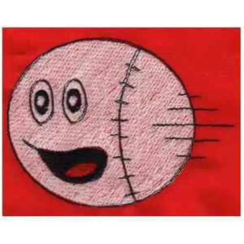 Viral Fast Ball Embroidery Design