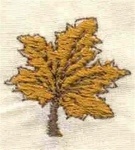 Fall Leaf Embroidery Design While Supplies Last