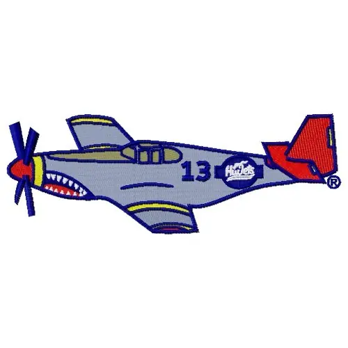 Fighter Plane Embroidery Design Last Chance