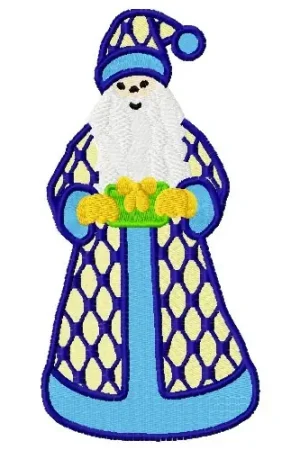 Warranty Included Santa Clause Embroidery Design