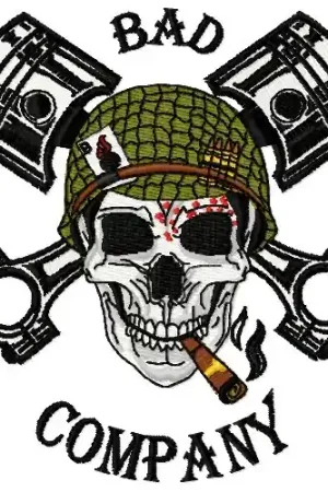 Bad Company Embroidery Design New Arrival