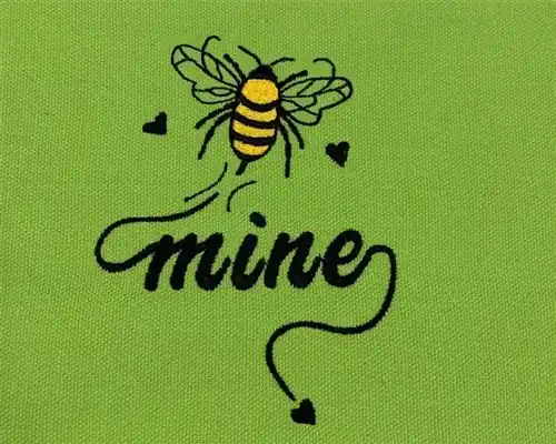 Bee Mine Embroidery Design Hassle-Free Returns