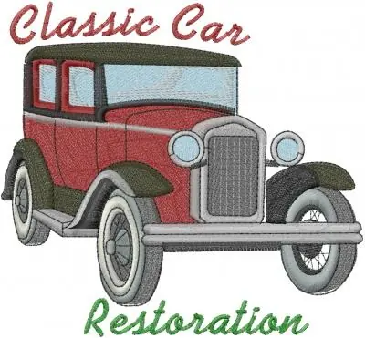 Premium Restoration Embroidery Design
