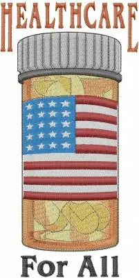 Buy Direct Healthcare For All Embroidery Design