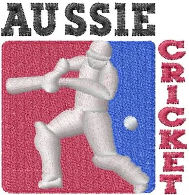 Professional Grade Cricket Embroidery Design