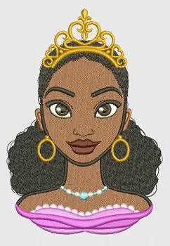 Princess Embroidery Design Special Offer