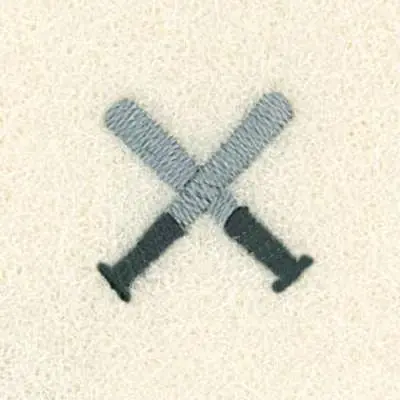 Mini Softball Bats Embroidery Design Order Now