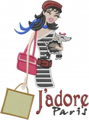 Jadore Paris Embroidery Design Professional Grade