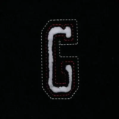 Don’t Miss Out Small Cutout Letter G Embroidery Design