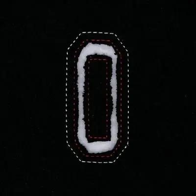 Small Cutout Letter O Embroidery Design Buy Direct