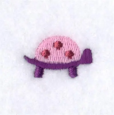 Today Only Turtle Icon Embroidery Design