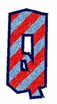July Fourth Q Embroidery Design Hot Deal