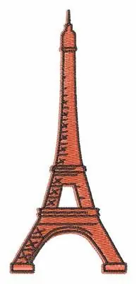 Eiffel Tower Embroidery Design New Release