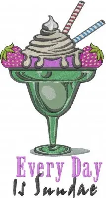 While Supplies Last Every Day Embroidery Design