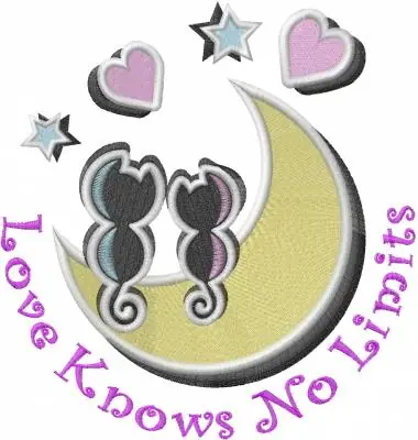 Love Cats Embroidery Design Best Seller