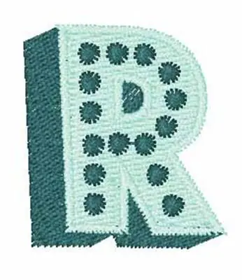 Top Rated Bingo Dots R Embroidery Design